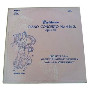 Beethoven Piano Concerto No 4 In G Opus 58 Allegro Elite 3076 Vinyl LP Record